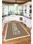 Baskılı Modern Kitchen Yazılı Yıkanabilir Kaymaz Yolluk Salon Mutfak Halısı, Mutfak-67-Bej, 4