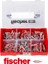L-Box Mini Duo Power 210 Adet Dübel Seti 6MM,8MM,10MM-ORGANIZER Kutu 3