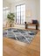 Baskılı Patchwork Etnik Modern Yıkanabilir Kaymaz Yolluk Mutfak Salon Halısı, Patchwork-32-Gri, 2