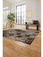 Baskılı Patchwork Klasik Motif Yıkanabilir Kaymaz Yolluk Mutfak Salon Halısı, Patchwork-35-Kahve, 2