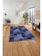 Baskılı Patchwork Sade Modern Yıkanabilir Kaymaz Yolluk Mutfak Salon Halısı, Patchwork-21-Lacivert, 1