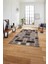 Baskılı Patchwork Etnik Model Yıkanabilir Kaymaz Yolluk Mutfak Salon Halısı, Patchwork-23-Vizon, 4