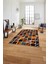 Baskılı Patchwork Leopar Desen Yıkanabilir Kaymaz Yolluk Mutfak Salon Halısı, Patchwork-24-Turuncu, 4