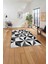 Baskılı Patchwork Geometrik Yıkanabilir Kaymaz Yolluk Mutfak Salon Halısı, Patchwork-38-Gri, 1