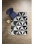 Baskılı Patchwork Geometrik Yıkanabilir Kaymaz Yolluk Mutfak Salon Halısı, Patchwork-38-Gri, 3