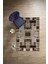 Baskılı Patchwork Etnik Model Yıkanabilir Kaymaz Yolluk Mutfak Salon Halısı, Patchwork-23-Kahve, 3