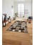 Baskılı Patchwork Etnik Model Yıkanabilir Kaymaz Yolluk Mutfak Salon Halısı, Patchwork-23-Kahve, 4
