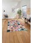 Baskılı Patchwork Yama Modeli Yıkanabilir Kaymaz Yolluk Mutfak Salon Halısı, Patchwork-26-Renkli, 1