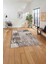 Baskılı Patchwork Sade Modern Yıkanabilir Kaymaz Yolluk Mutfak Salon Halısı, Patchwork-30-Vizon, 1