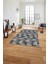 Baskılı Patchwork Klasik Model Yıkanabilir Kaymaz Yolluk Mutfak Salon Halısı, Patchwork-31-Gri, 4