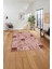 Baskılı Patchwork Akrilik Desenli Yıkanabilir Kaymaz Yolluk Mutfak Salon Halısı, Patchwork-28-Bordo, 1