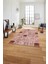 Baskılı Patchwork Akrilik Desenli Yıkanabilir Kaymaz Yolluk Mutfak Salon Halısı, Patchwork-28-Bordo, 4