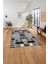 Baskılı Patchwork Etnik Model Yıkanabilir Kaymaz Yolluk Mutfak Salon Halısı, Patchwork-23-Gri, 1