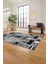 Baskılı Patchwork Etnik Model Yıkanabilir Kaymaz Yolluk Mutfak Salon Halısı, Patchwork-23-Gri, 2