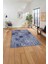 Baskılı Patchwork Klasik Motif Yıkanabilir Kaymaz Yolluk Mutfak Salon Halısı, Patchwork-35-Lacivert, 1