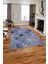 Baskılı Patchwork Klasik Motif Yıkanabilir Kaymaz Yolluk Mutfak Salon Halısı, Patchwork-35-Lacivert, 5