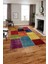 Baskılı Patchwork Etnik Görünüm Yıkanabilir Kaymaz Yolluk Mutfak Salon Halısı, Patchwork-39-Renkli, 5