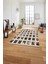 Baskılı Patchwork Iplik Desen Yıkanabilir Kaymaz Yolluk Mutfak Salon Halısı, Patchwork-25-Kahve, 4