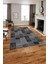 Baskılı Patchwork Sade Modern Yıkanabilir Kaymaz Yolluk Mutfak Salon Halısı, Patchwork-21-Gri, 5