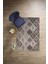 Baskılı Patchwork Etnik Modern Yıkanabilir Kaymaz Yolluk Mutfak Salon Halısı, Patchwork-32-Vizon, 3
