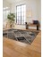 Baskılı Patchwork Etnik Modern Yıkanabilir Kaymaz Yolluk Mutfak Salon Halısı, Patchwork-32-Kahve, 2