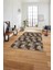 Baskılı Patchwork Klasik Model Yıkanabilir Kaymaz Yolluk Mutfak Salon Halısı, Patchwork-31-Kahve, 4