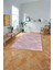 Dijital Baskılı Sade Düz Model Yıkanabilir Kaymaz Yolluk Mutfak Salon Halısı, Sade-60-Pembe, 4