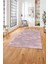 Dijital Baskılı Sade Düz Model Yıkanabilir Kaymaz Yolluk Mutfak Salon Halısı, Sade-60-Pembe, 5