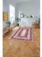 Dijital Sade Dikdörtgen Desenli Yıkanabilir Kaymaz Yolluk Mutfak Salon Halısı, Sade-63-Bordo, 4