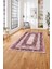 Dijital Sade Dikdörtgen Desenli Yıkanabilir Kaymaz Yolluk Mutfak Salon Halısı, Sade-63-Bordo, 5