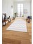 Dijital Baskılı Sade Kilim Motifli Yıkanabilir Kaymaz Yolluk Mutfak Salon Halısı, Sade-95-Pembe, 2