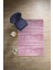 Dijital Baskılı Sade Modern Yıkanabilir Kaymaz Yolluk Mutfak Salon Halısı, Sade-69-Pembe, 1