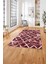 Dijital Baskılı Sade Kilim Desenli Yıkanabilir Kaymaz Yolluk Mutfak Salon Halısı, Sade-54-Bordo, 5