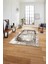 Dijital Baskılı Sade Modern Yıkanabilir Kaymaz Yolluk Mutfak Salon Halısı, Sade-81-Kahve, 2