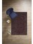 Dijital Sade Dekoratif Modern Desen Yıkanabilir Kaymaz Yolluk Mutfak Salon Halısı, Sade-108-Bordo, 1