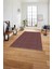 Dijital Baskılı Sade Klasik Modern Yıkanabilir Kaymaz Yolluk Mutfak Salon Halısı, Sade-109-Bordo, 2