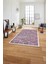 Dijital Baskılı Sade Küp Motifli Yıkanabilir Kaymaz Yolluk Mutfak Salon Halısı, Sade-57-Pembe, 2