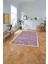 Dijital Baskılı Sade Küp Motifli Yıkanabilir Kaymaz Yolluk Mutfak Salon Halısı, Sade-57-Pembe, 4
