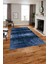 Dijital Baskılı Sade Buğulu Model Yıkanabilir Kaymaz Yolluk Mutfak Salon Halısı, Sade-75-Lacivert, 3