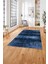 Dijital Baskılı Sade Buğulu Model Yıkanabilir Kaymaz Yolluk Mutfak Salon Halısı, Sade-75-Lacivert, 5