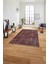 Dijital Sade Düz Renk Motifli Yıkanabilir Kaymaz Yolluk Mutfak Salon Halısı, Sade-100-Bordo, 2