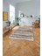 Dijital Sade Modern Geçişli Desen Yıkanabilir Kaymaz Yolluk Mutfak Salon Halısı, Sade-102-Kahve, 4