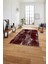 Dijital Baskılı Sade Desen Yıkanabilir Kaymaz Yolluk Mutfak Salon Halısı, Sade-71-Bordo, 2