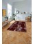 Dijital Baskılı Sade Desen Yıkanabilir Kaymaz Yolluk Mutfak Salon Halısı, Sade-71-Bordo, 4