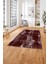 Dijital Baskılı Sade Desen Yıkanabilir Kaymaz Yolluk Mutfak Salon Halısı, Sade-71-Bordo, 5