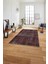 Dijital Baskılı Sade Düz Renk Model Yıkanabilir Kaymaz Yolluk Mutfak Salon Halısı, Sade-99-Bordo, 2
