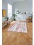 Dijital Baskılı Sade Motifli Yıkanabilir Kaymaz Yolluk Mutfak Salon Halısı, Sade-98-Pembe, 4