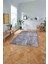 Dijital Baskılı Sade Geçişli Desen Yıkanabilir Kaymaz Yolluk Mutfak Salon Halısı, Sade-101-Lacivert, 4