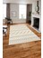 Dijital Baskılı Sade Kilim Motifli Yıkanabilir Kaymaz Yolluk Mutfak Salon Halısı, Sade-95-Bej, 3
