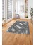 Dijital Baskılı Sade Modern Desenli Yıkanabilir Kaymaz Yolluk Mutfak Salon Halısı, Sade-104-Gri, 5